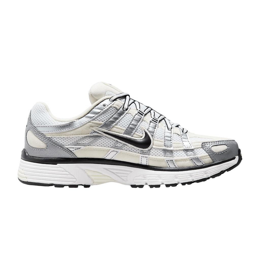 Nike P-6000 Coconut Milk Metallic Silver
