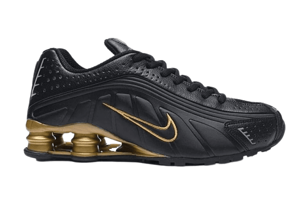 Nike Shox R4 Black Gold