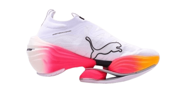 Puma FAST-RB NITRO™ Elite PR Men's Running Shoes White Fuchsia orange
