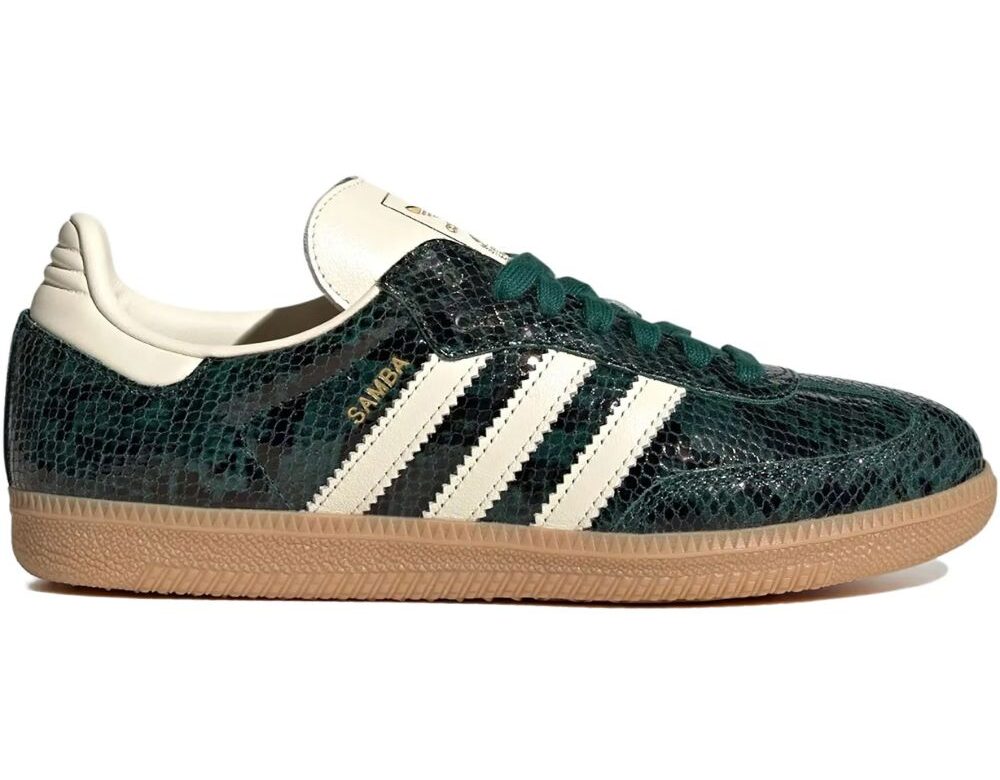 Adidas Samba OG   "Cream White/Collegiate Green" "