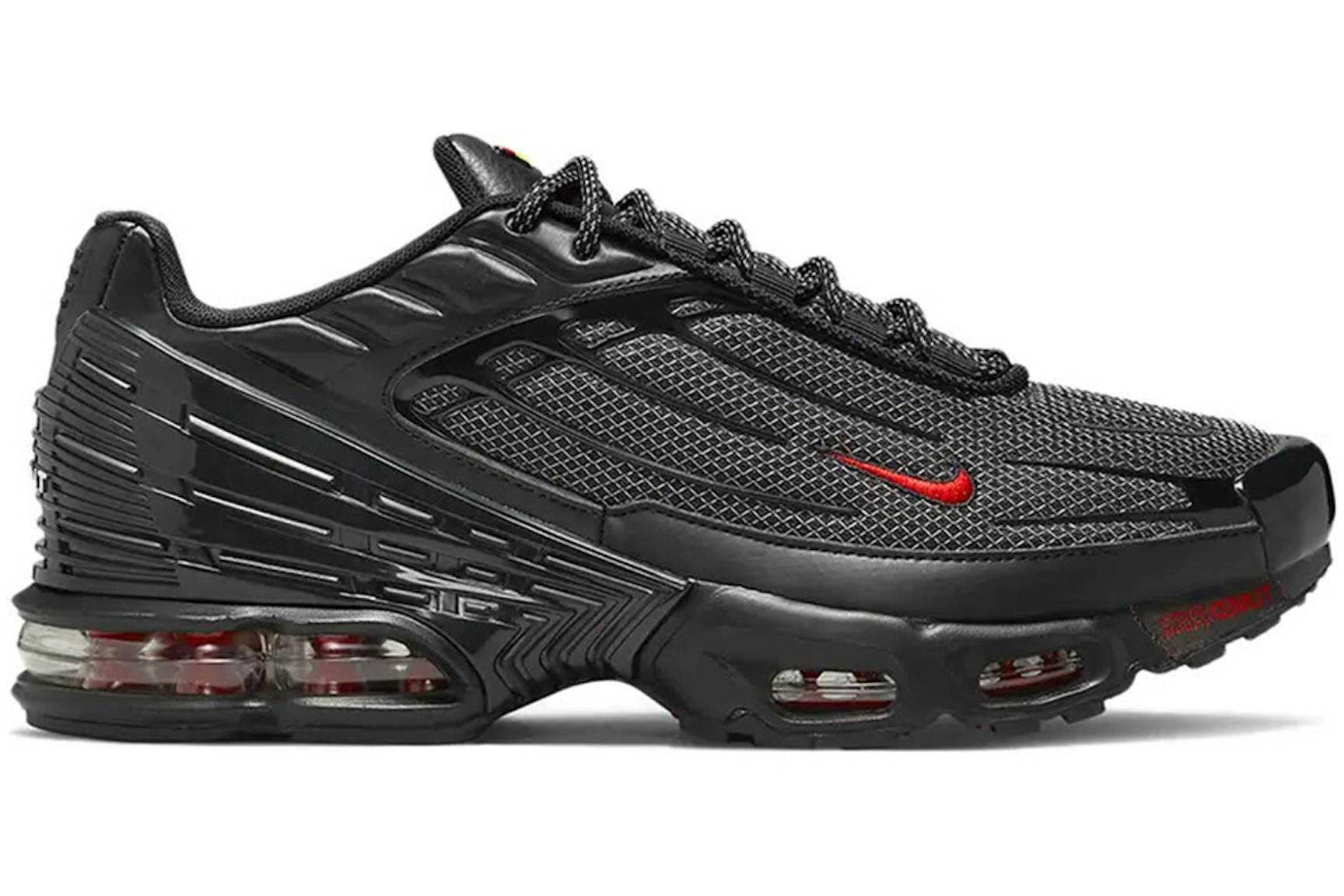 Nike Air Max Plus TN 3 Black Reflective Silver University Red
