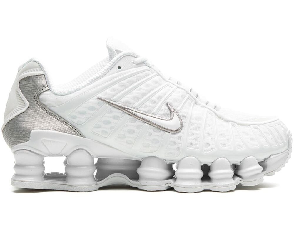 Nike Shox TL White Metallic Silver UNISEX