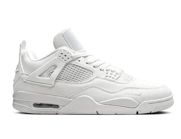 Nike Air Jordan 4 Retro — Pure White Excellence