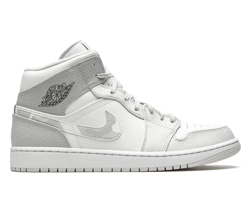 Nike  Air Jordan 1 Mid "Grey Camo"