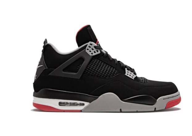 Nike  Air Jordan 4 Retro "Bred "