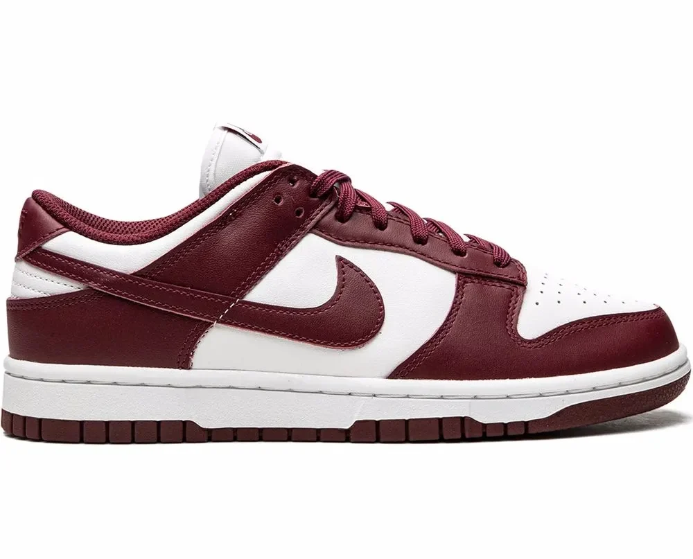 Nike Dunk Low  “burgundy and white“